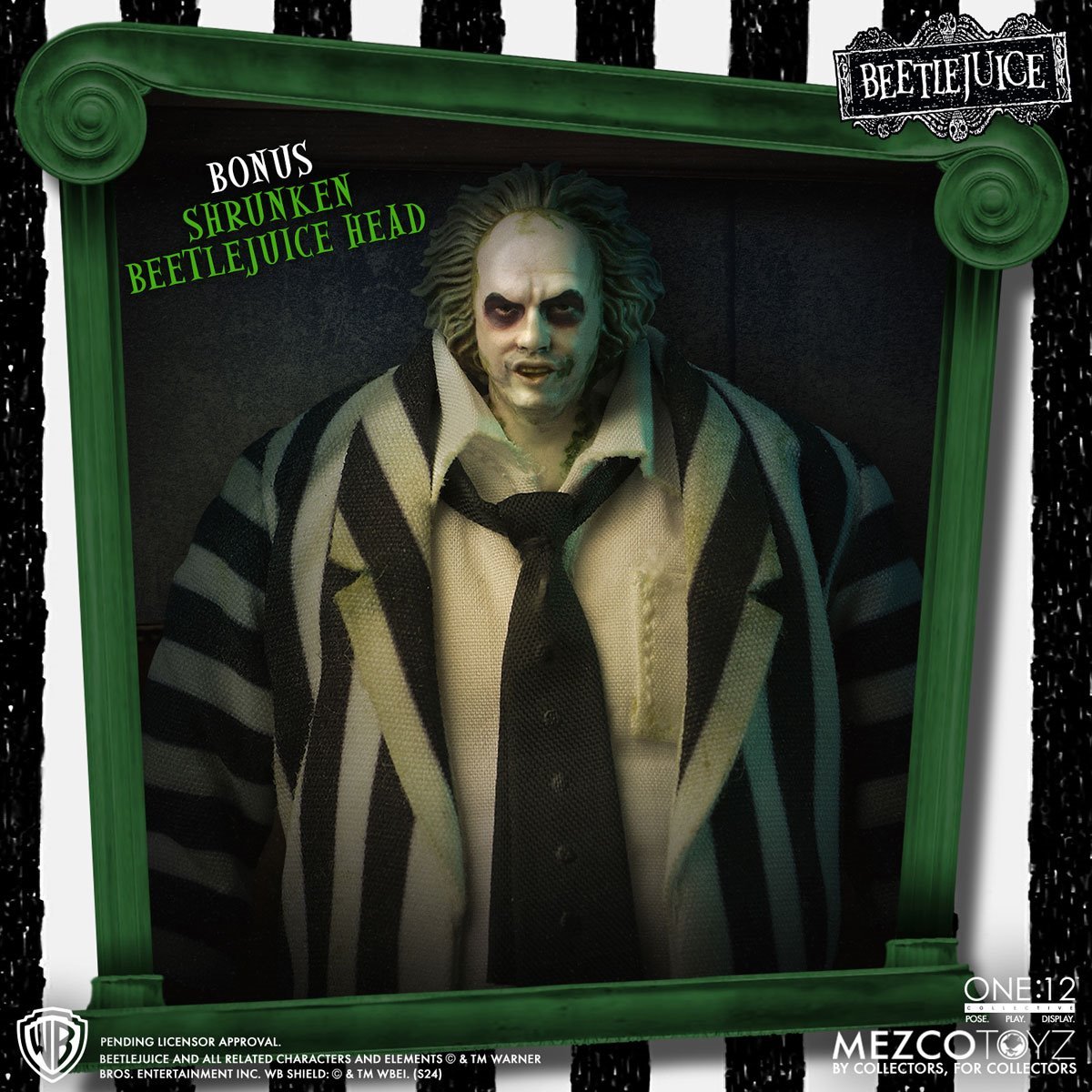 PRE-ORDER Beetlejuice Deluxe Edition One:12 Collective Action Figure