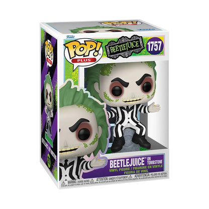 Beetlejuice on Tombstone Funko Pop! Plus Vinyl Figure #1757