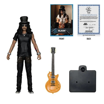 Music Maniacs Rock Wave 3 Guns N Roses Slash 6-Inch Scale Action Figure