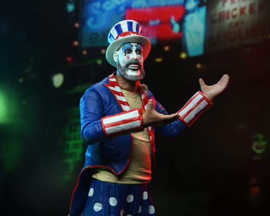 House of 1000 Corpses 7″ Scale Action Figure – Captain Spaulding (Tailcoat) 20th Anniversary Figure