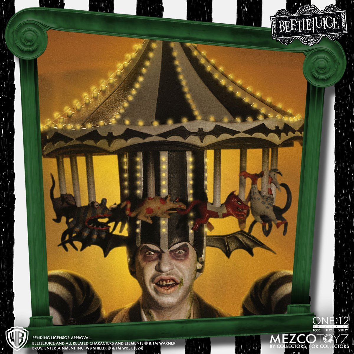 PRE-ORDER Beetlejuice Deluxe Edition One:12 Collective Action Figure