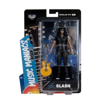 Music Maniacs Rock Wave 3 Guns N Roses Slash 6-Inch Scale Action Figure