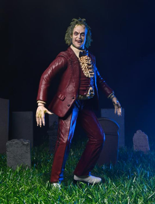 PRE-ORDER Beetlejuice (1988) Red Tuxedo 7-Inch Scale Action Figure