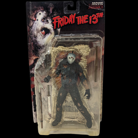 Vtg (1998) Friday the 13th McFarlane Movie Maniacs Jason Voorhees Figure