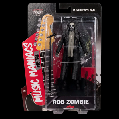 Music Maniacs Wave 2 Metal Rob Zombie 6-Inch Scale Action Figure