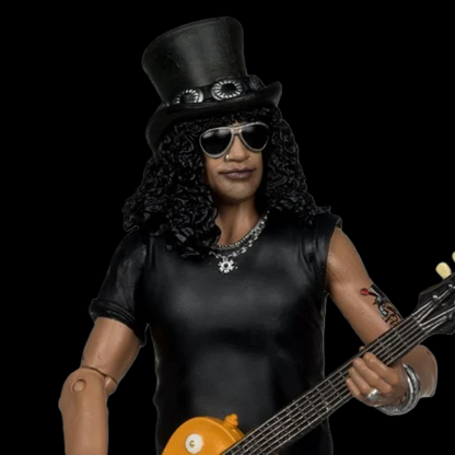 Music Maniacs Rock Wave 3 Guns N Roses Slash 6-Inch Scale Action Figure