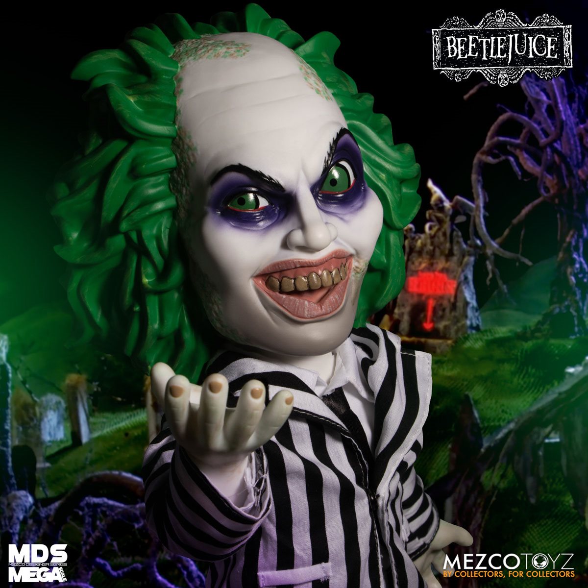 Beetlejuice Mega-Scale 15-Inch Talking Doll