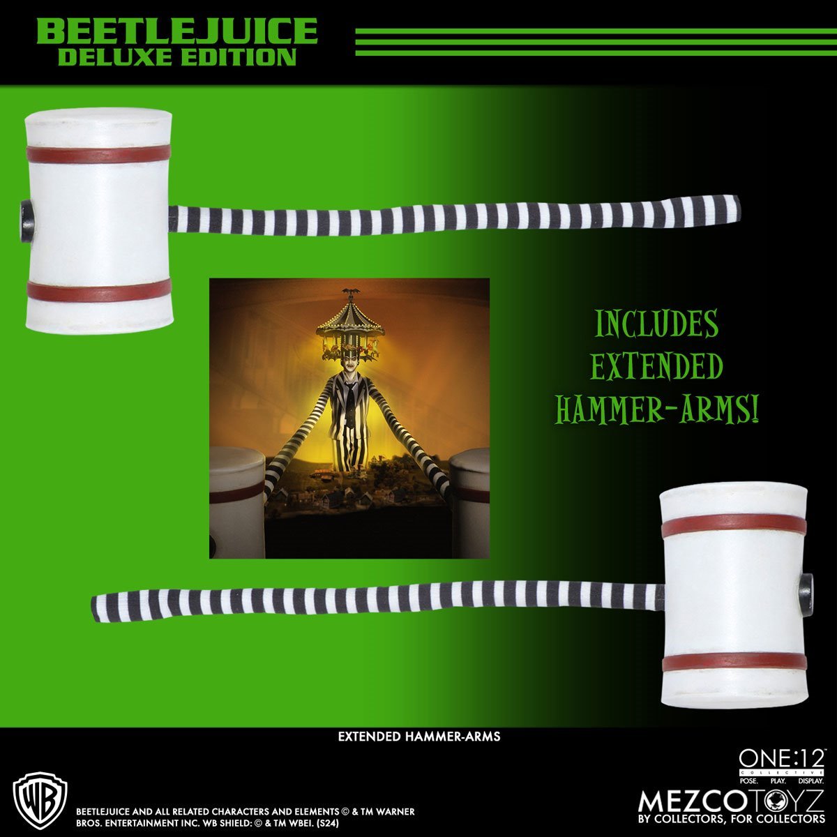 PRE-ORDER Beetlejuice Deluxe Edition One:12 Collective Action Figure