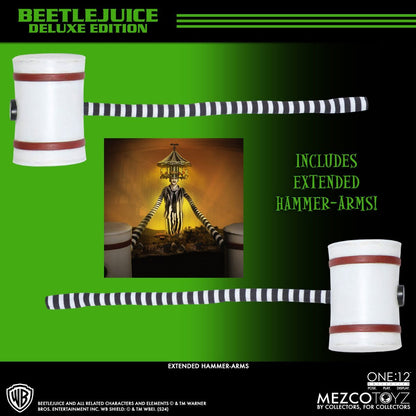 PRE-ORDER Beetlejuice Deluxe Edition One:12 Collective Action Figure